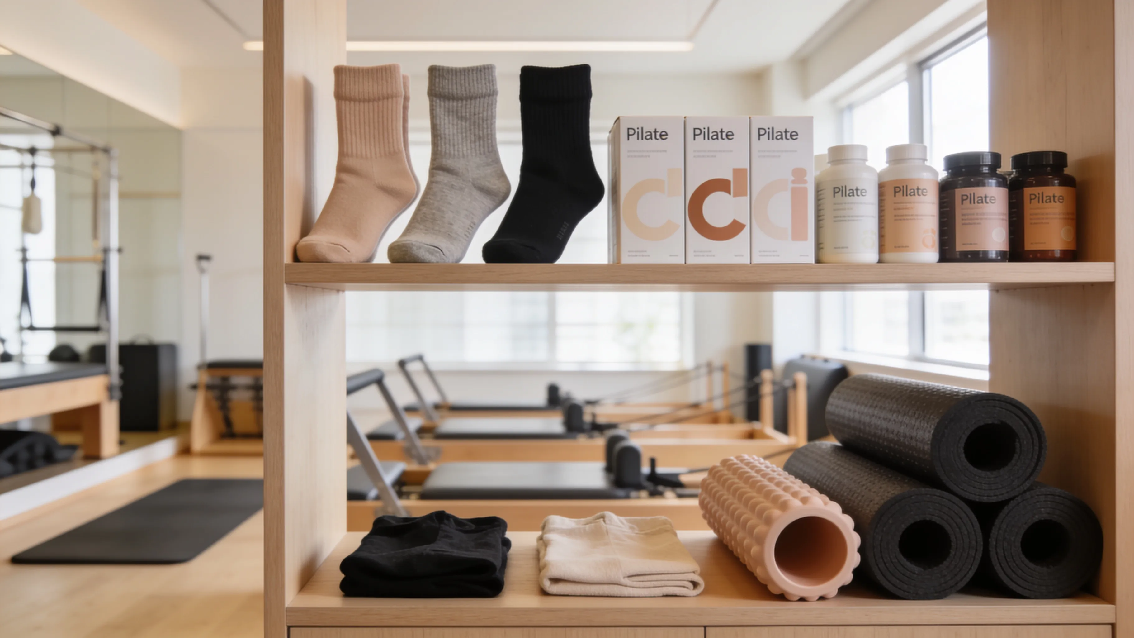 Venda de produtos no estúdio de pilates: como montar um PDV estúdio pilates que vende sem pressionar ninguém