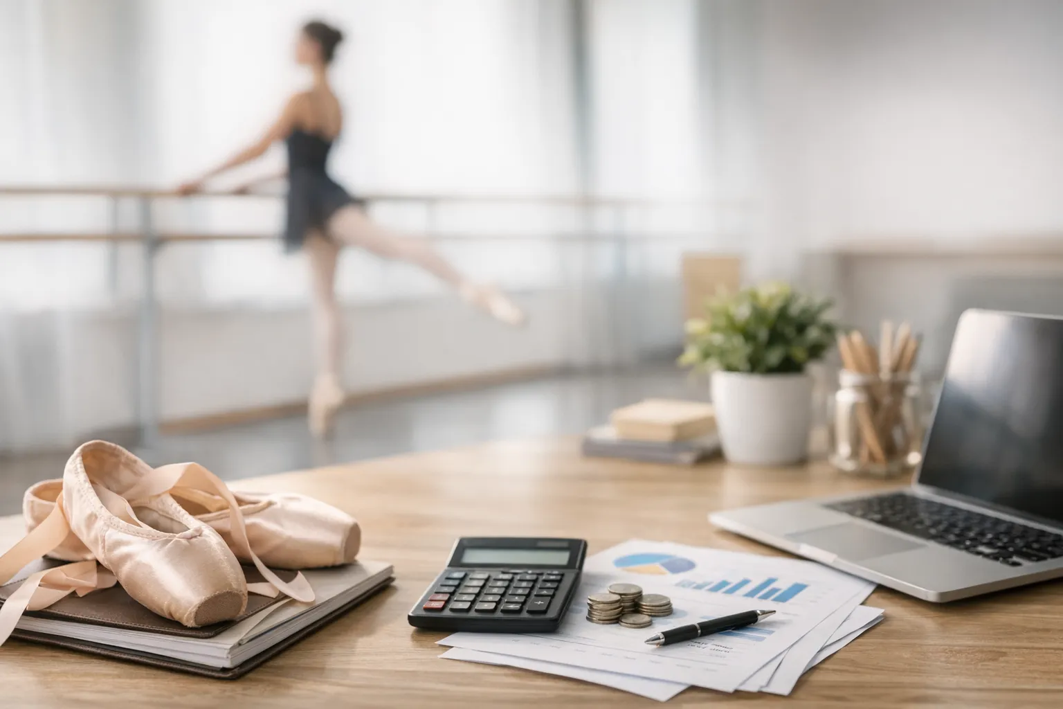 Fluxo de caixa escola de ballet: como saber quanto entra e quanto falta receber todo mês