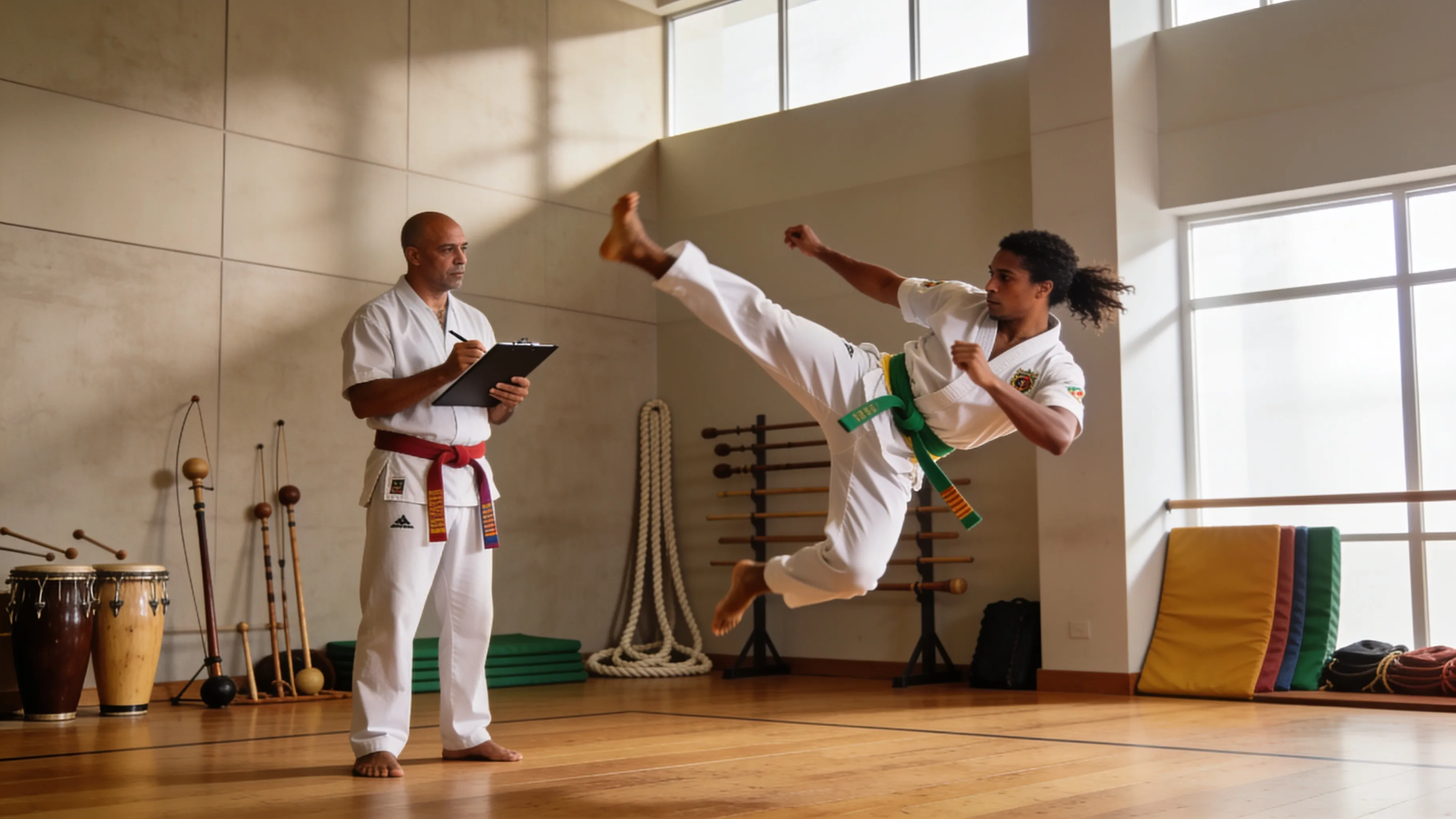 Ficha de evolução do capoeirista: por que acompanhar progresso muda tudo