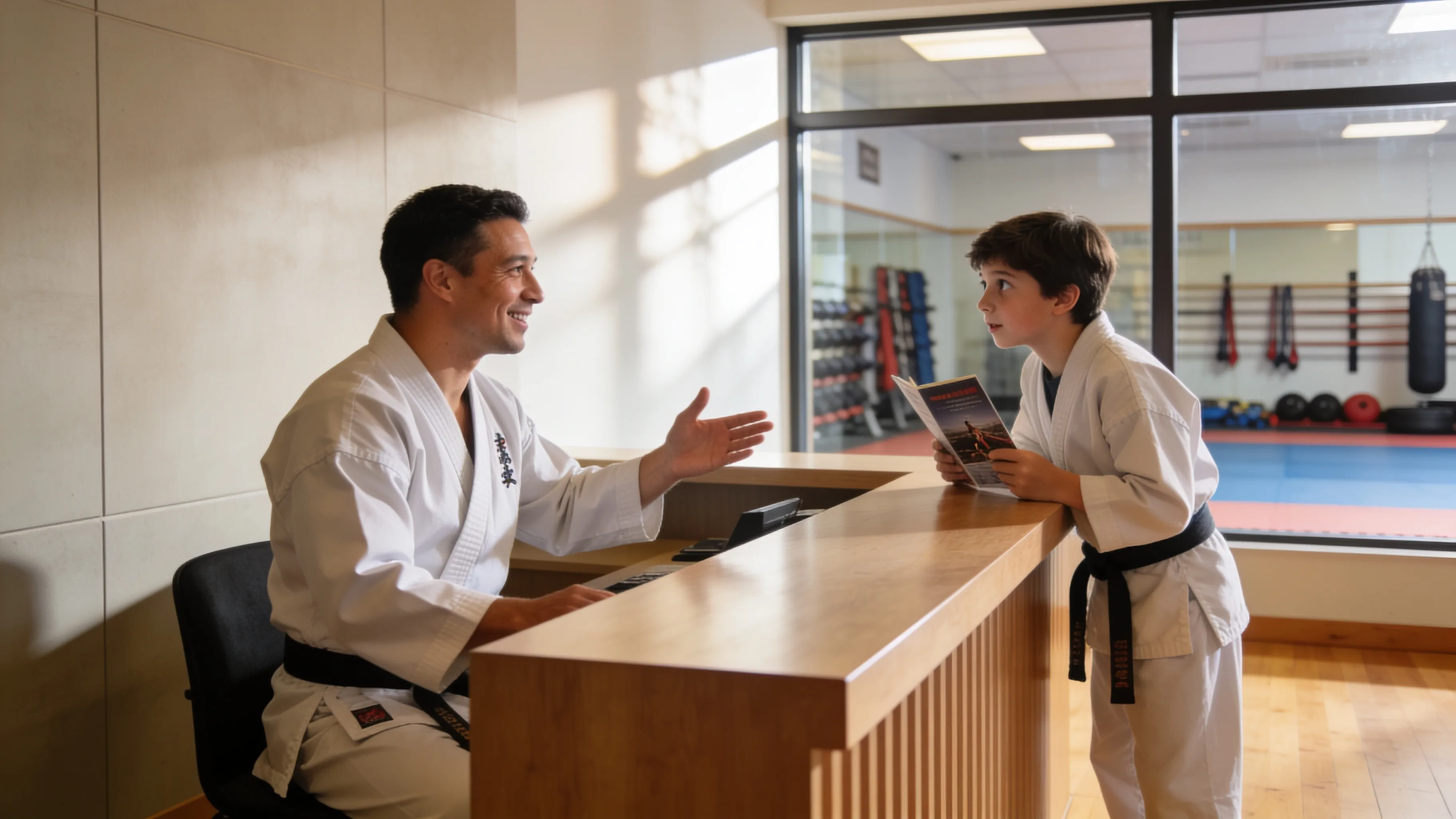 Matrícula não vira receita: como converter interessado em aluno pagante de artes marciais