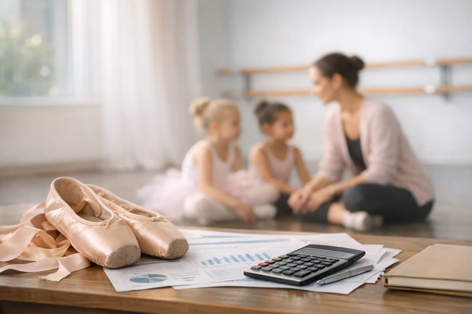Sazonalidade escola de ballet: como proteger o financeiro nos meses de baixa matrícula