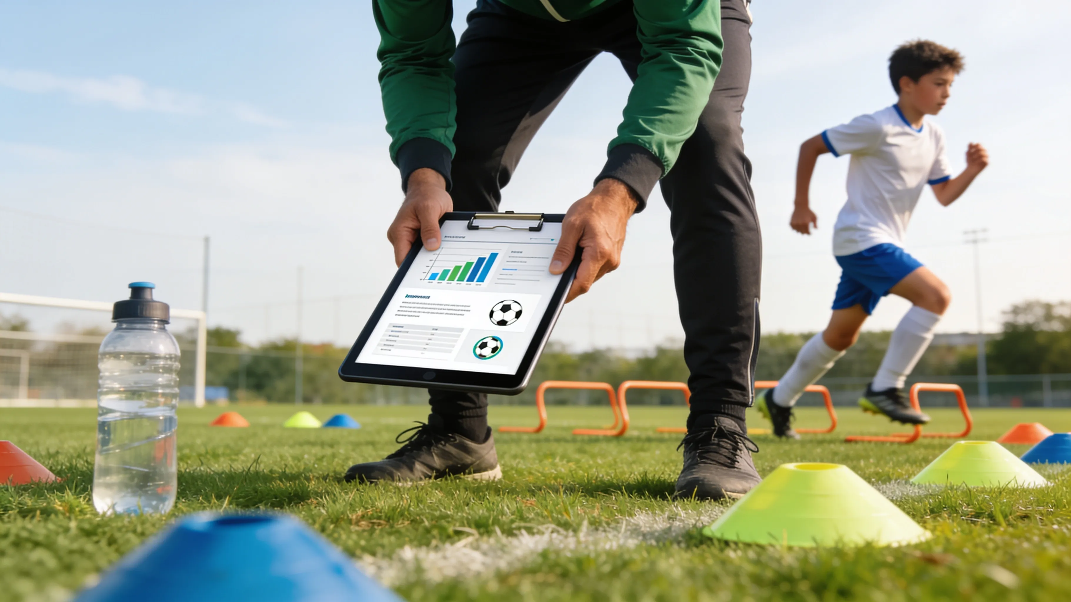 Teste de Aptidão Física em Futebol: Como Registrar e Acompanhar o Progresso de Cada Aluno