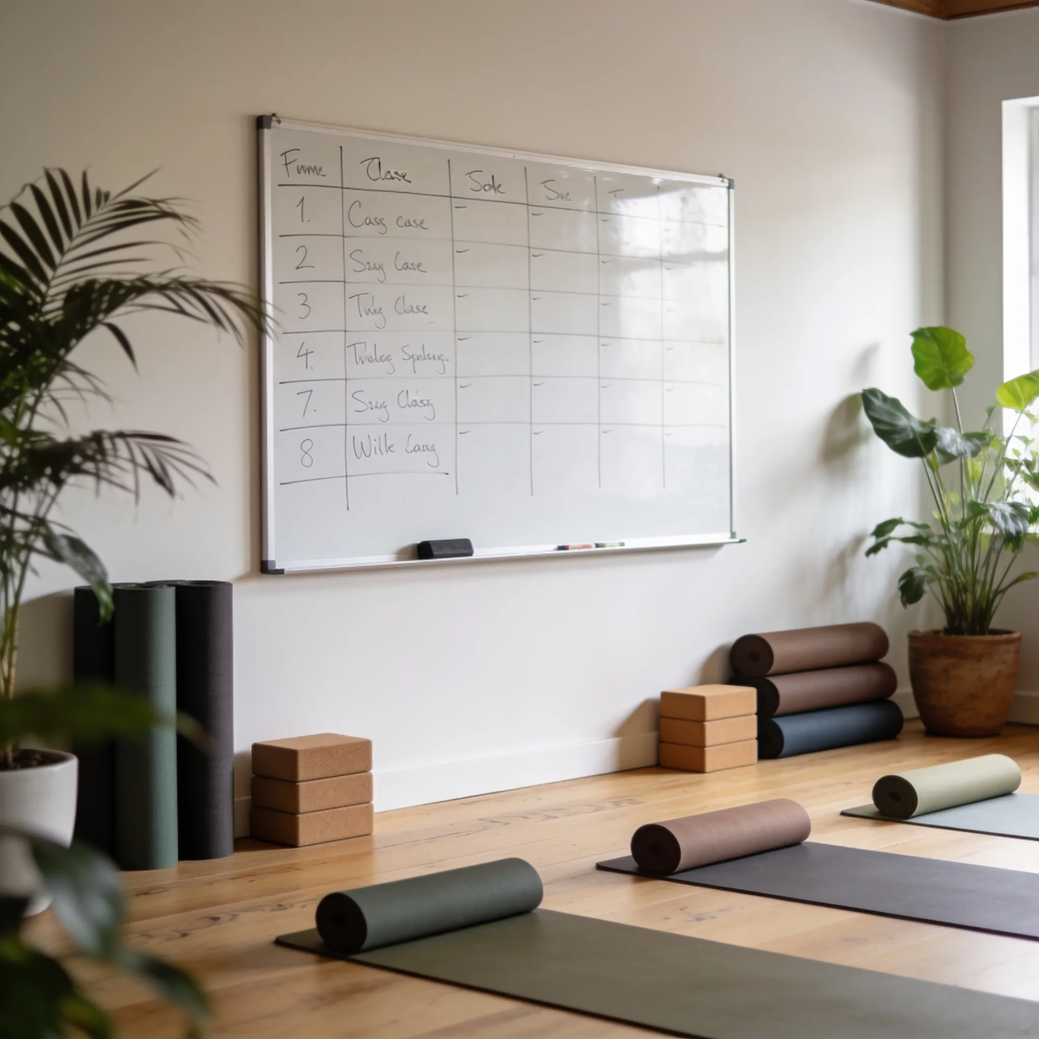 Como organizar a agenda de aulas de yoga por professor e evitar conflitos de horário